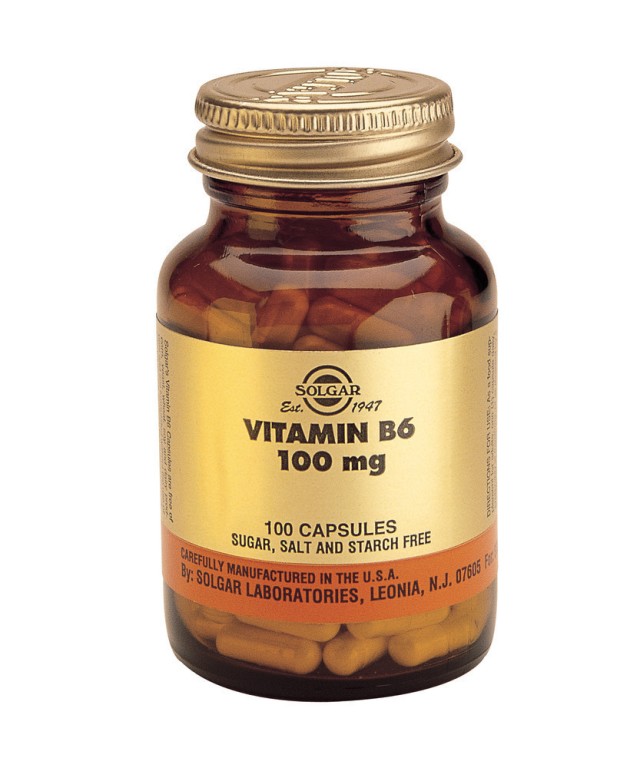 SOLAGR VIT. B-6 100mg veg.caps 100s