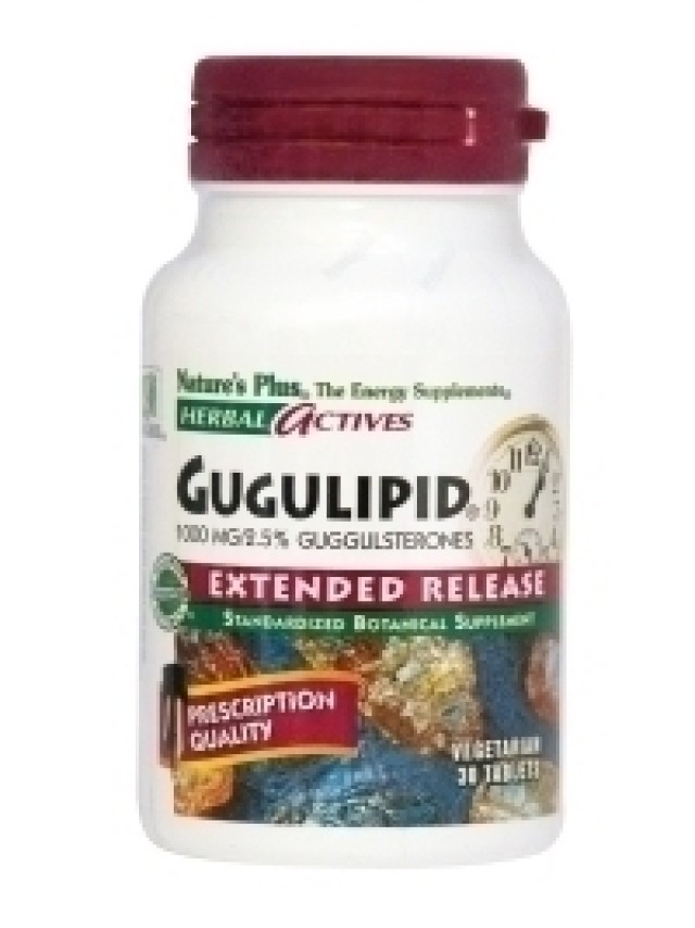 Natures Plus EXTENDED RELEASE GUGULIPID 30 ταμπλέτες