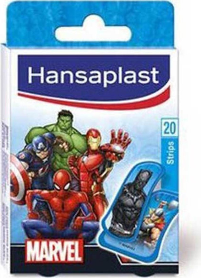 Hansaplast Marvel Avengers Αυτοκόλλητα Παιδικά Επιθέματα, 20 strips