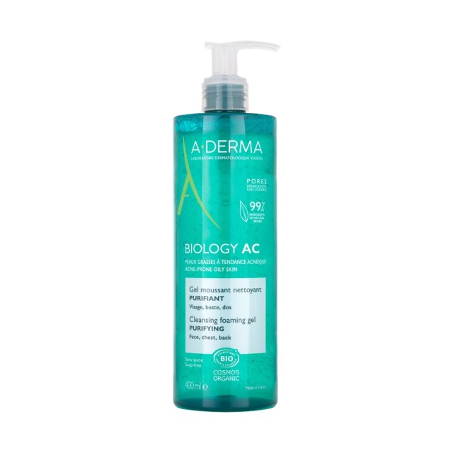 Aderma Biology AC Cleansing Foaming Gel Purifying 400ml