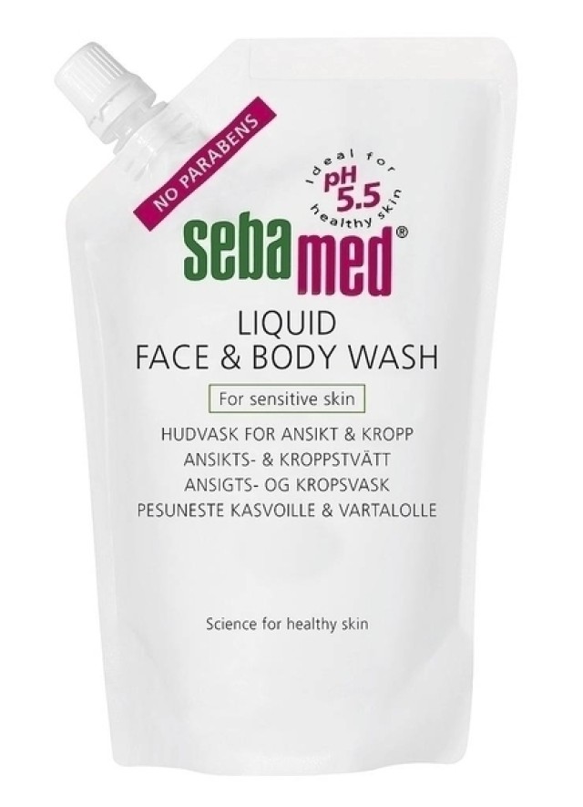 SebaMed Liquid Face and Body Wash Refill 400ml