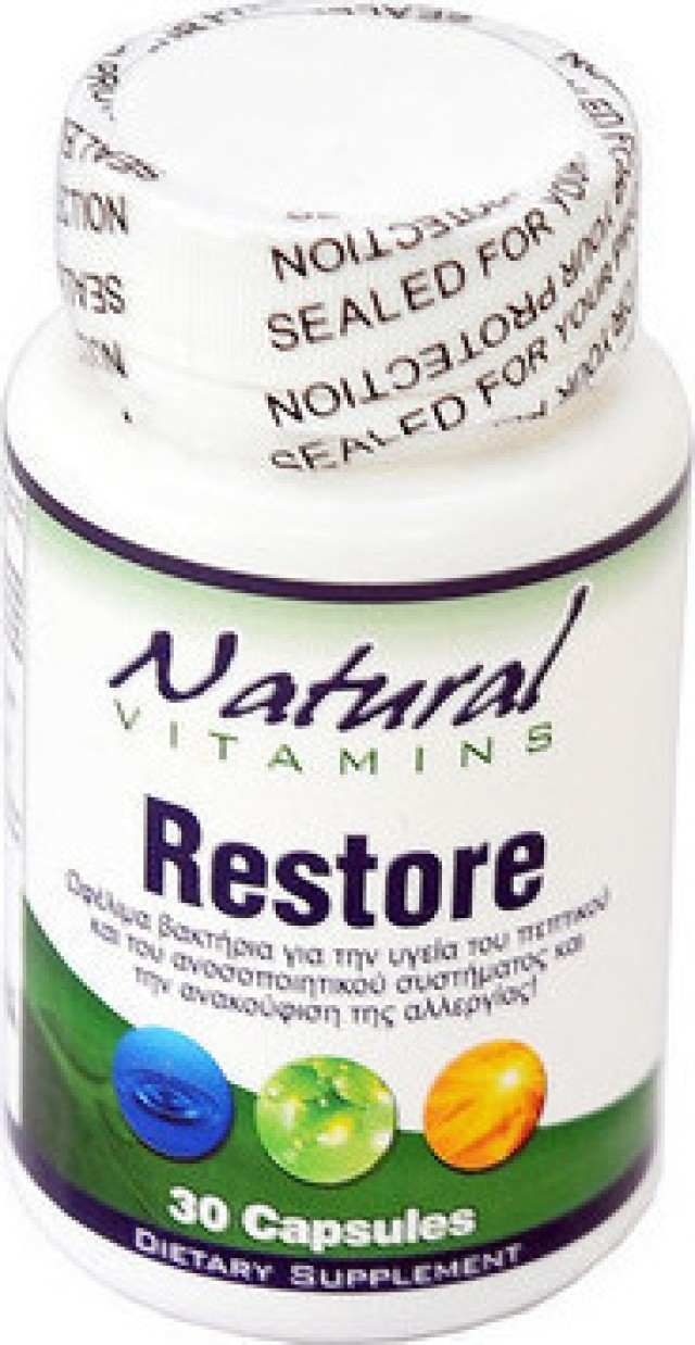 Natural Vitamins RESTORE 30caps