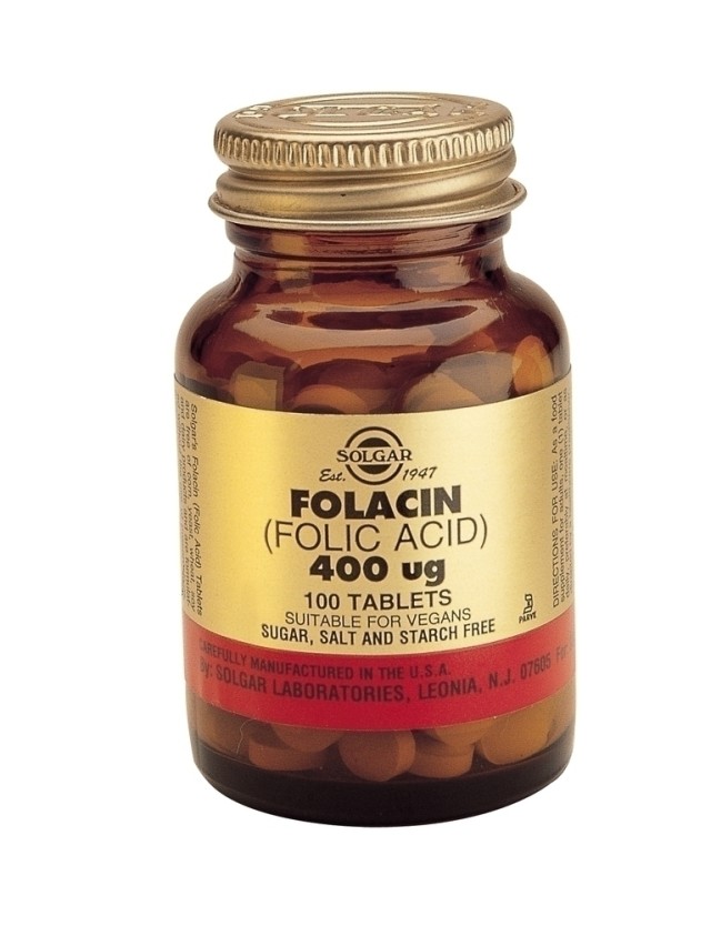 SOLGAR FOLIC ACID 400MCG TABS100S