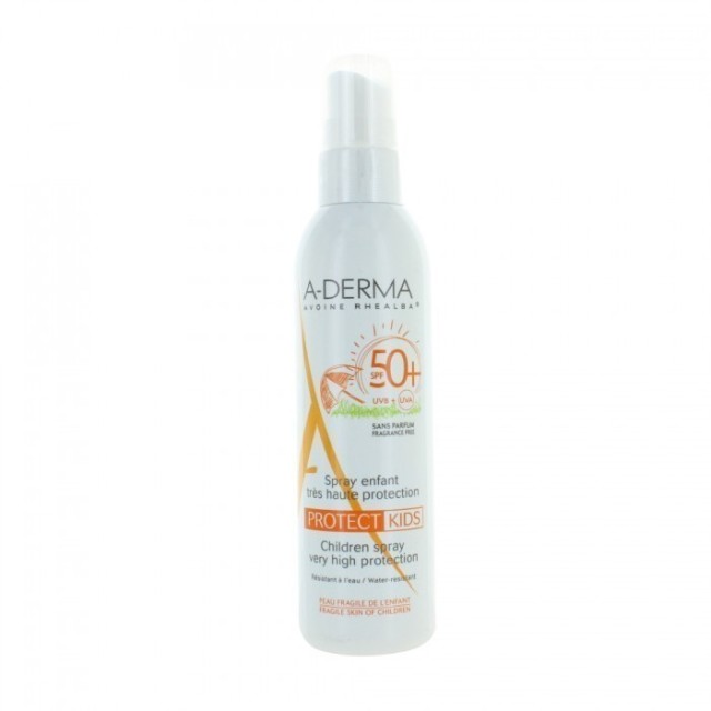 A-DERMA PROTECT KIDS SPRAY Enfant Tres Haute Protection SPF50+ 200ML