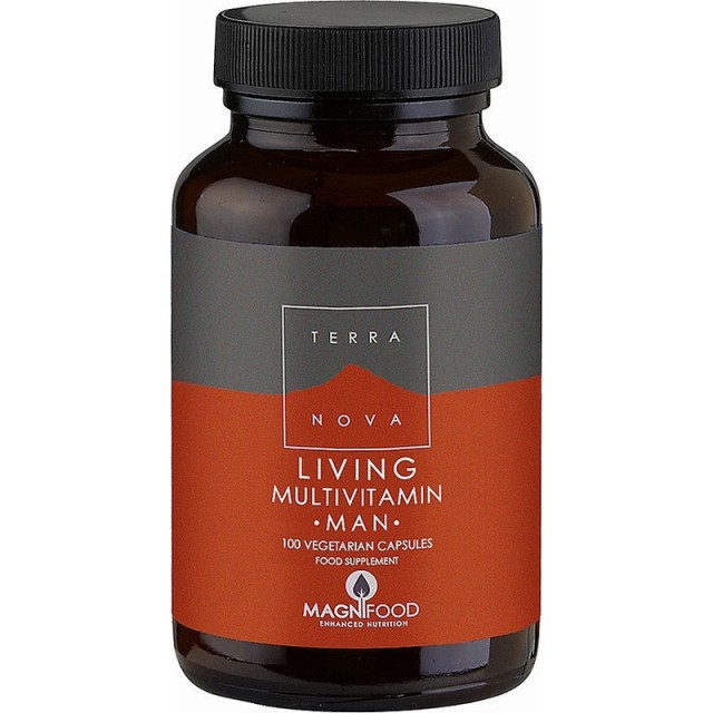 Terranova Living Multivitamin Man Πολυβιταμίνη για τις Καθημερινές Ανάγκες των Ανδρών, 50caps