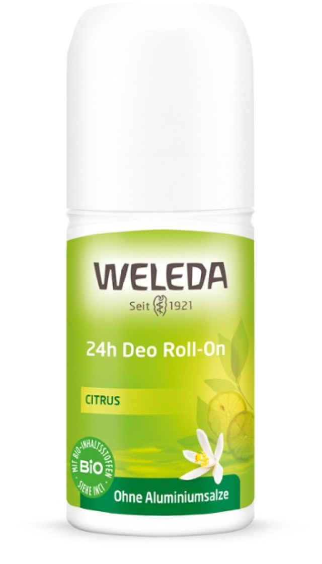 Weleda Aποσμητικό Κίτρο Roll on 24ωρης Διάρκειας 50ml