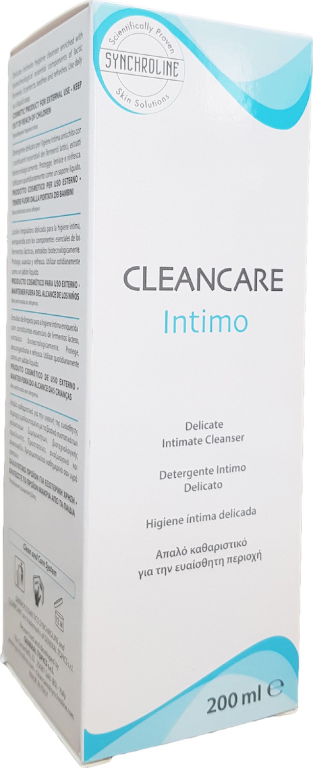 Synchroline Cleancare Intimo pH 4.5 Cleanser 200ml