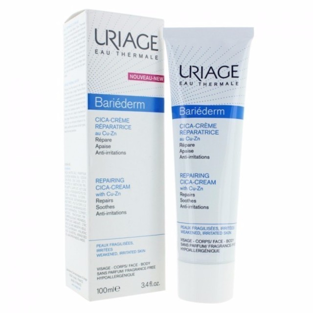 URIAGE BARIEDERM CICA CREME REPARATRICE AU CU ZN 100ML