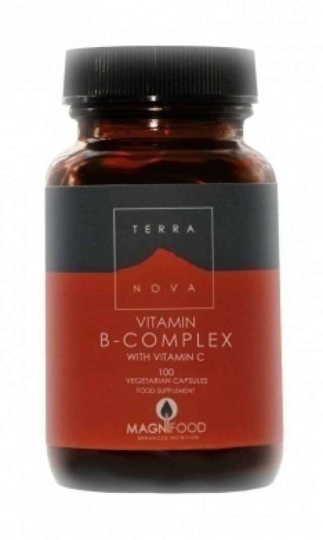 TERRANOVA Vitamin B-Complex with Vitamin C 100caps