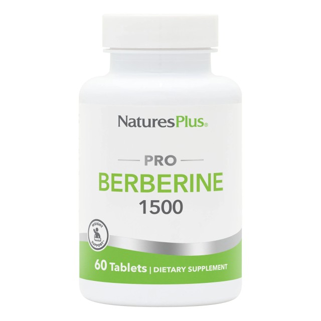 NaturesPlus Pro Berberine 1500, 60tabs