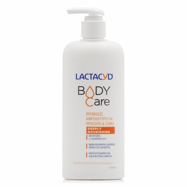 LACTACYD Body Care Deeply Nourishing Κρεμώδες Αφρόλουτρο 300ml