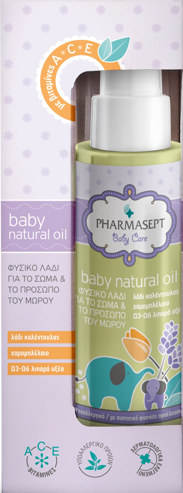 PHARMASEPT TOL VELVET BABY NATURAL OIL 100ml