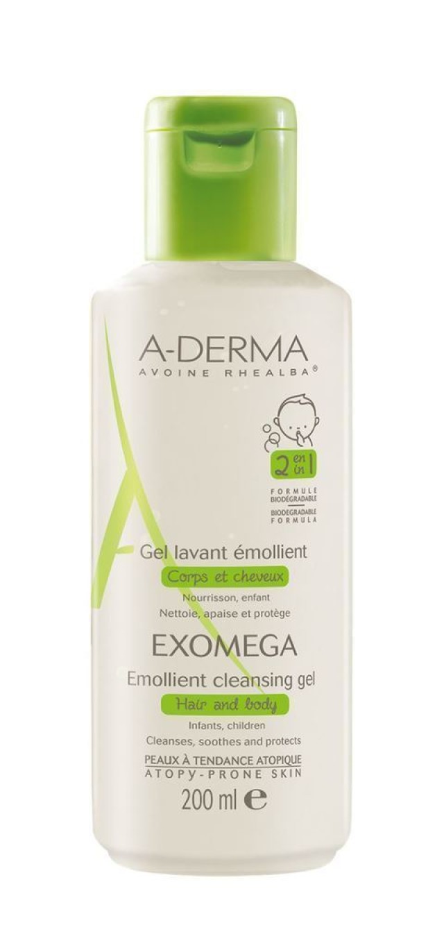 EXOMEGA GEL 2 ΣΕ 1 ΜΑΛΛΙΑ & ΣΩΜΑ 200ML