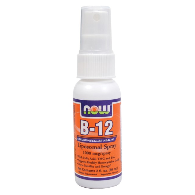 Now Vitamin B12 Liposomal Spray 59ml