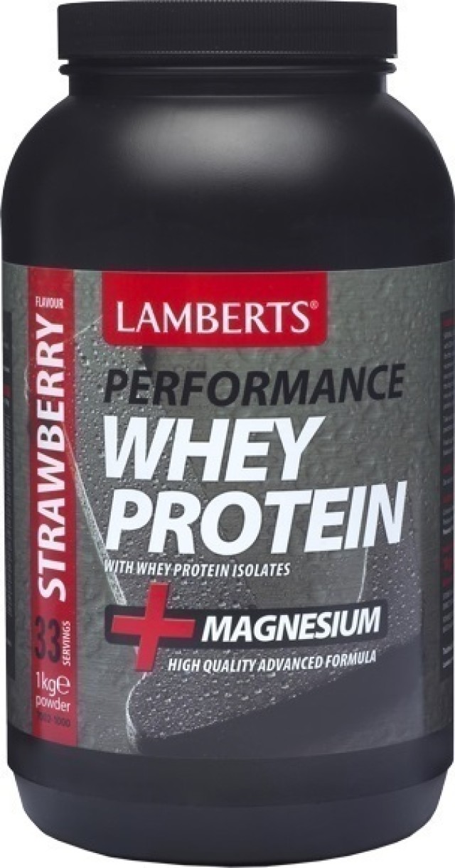 LAMBERTS WHEY PROTEIN STRAWBERRY 1000GR