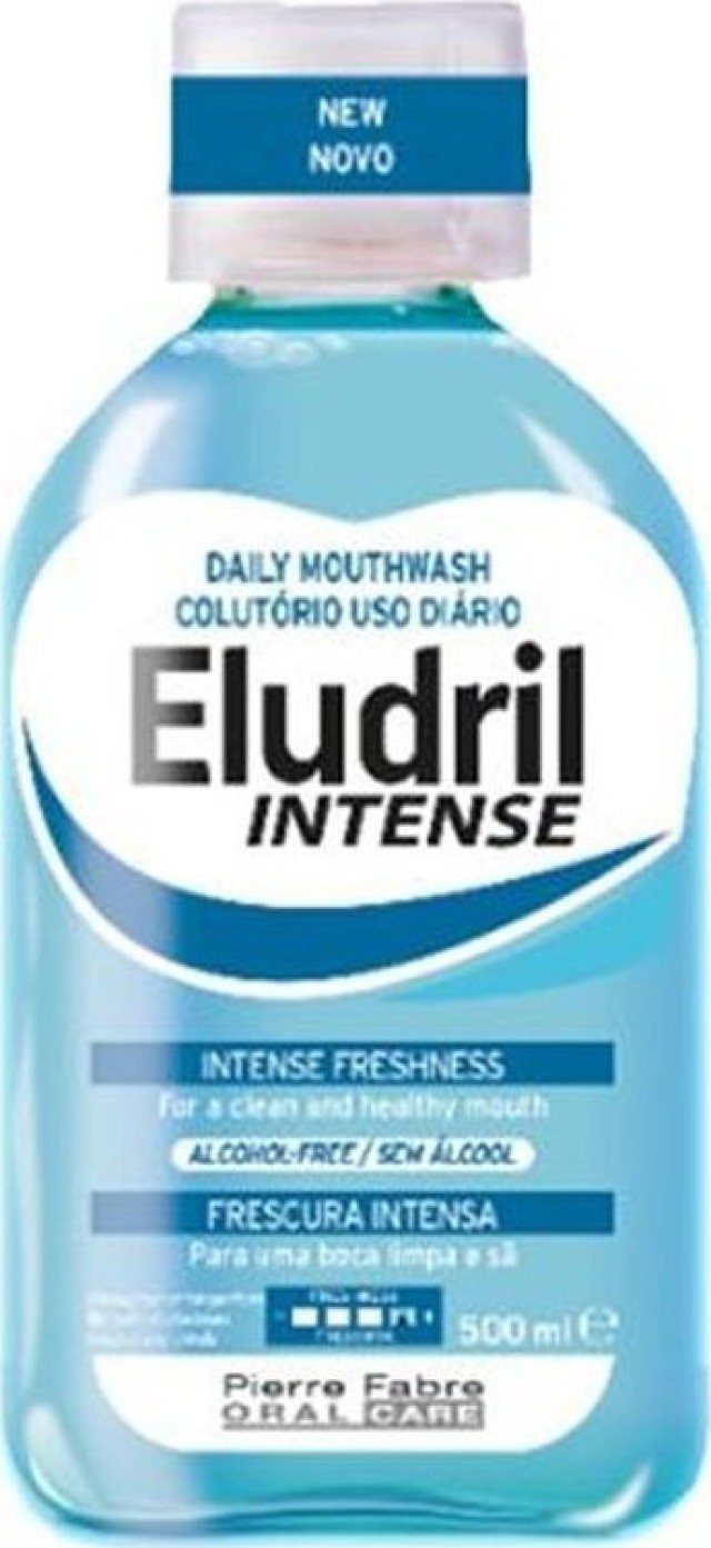 Eludril Mouthwash Intense Στοματικό Διάλυμα για Αίσθηση Φρεσκάδας  500ml