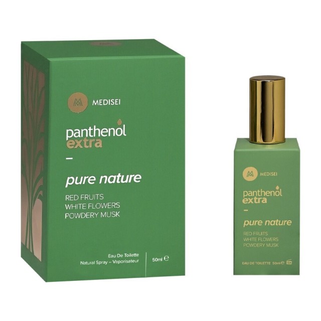 Panthenol Extra Pure Nature Eau de Toilette Γυναικείο Άρωμα με Νότες Λουλουδιών & Φρούτων 50ml