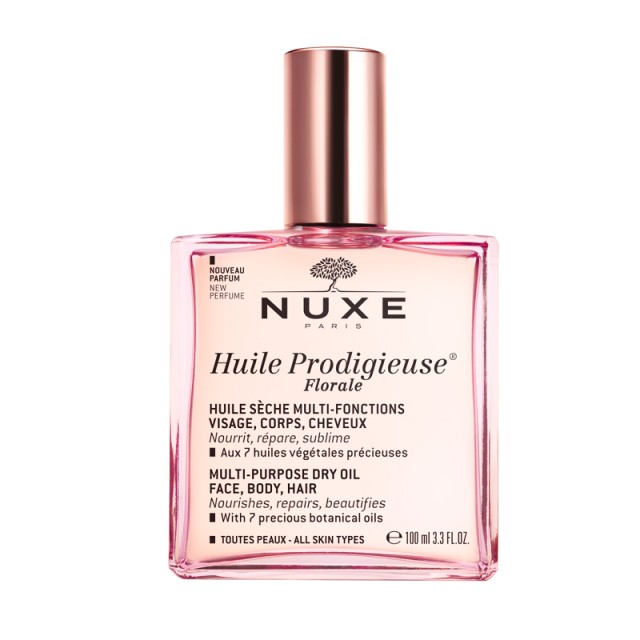 Nuxe Huile Prodigieuse Florale Multi Purpose Dry Oil Face Body Hair 100ml