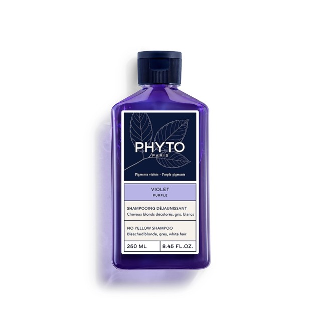 Phyto Violet Shampoo Σαμπουάν κατά των Κίτρινων Τόνων, 250ml