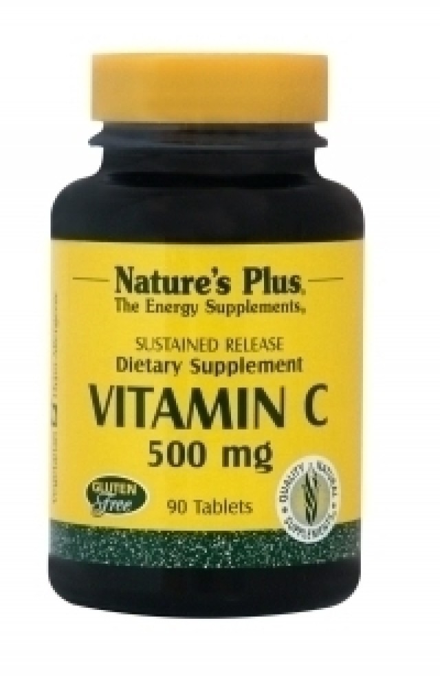 Natures Plus VITAMIN C 500 MG 90ταμπλέτες