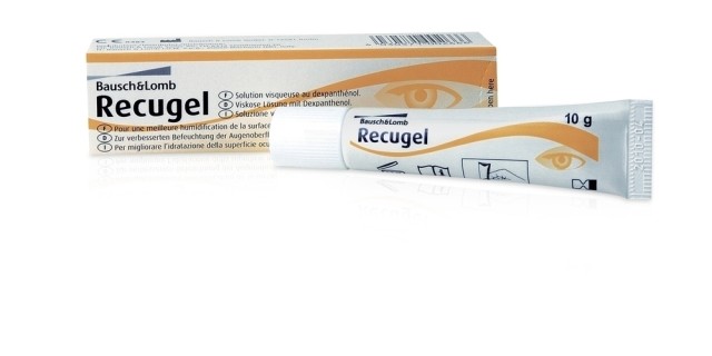 Bausch & Lomb Recugel Υδαρές Διάλυμα για τη βελτίωση της ύγρανσης των οφθαλμών 10g