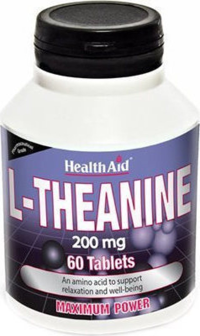 Health Aid L-Theanine 200mg 60tabs