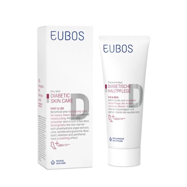 EUBOS DIABETIC SKIN FOOT & LEG MULTI ACTIV 100ML