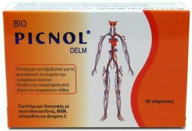 Medichrom Bio Picnol Delm, 30 κάψουλες