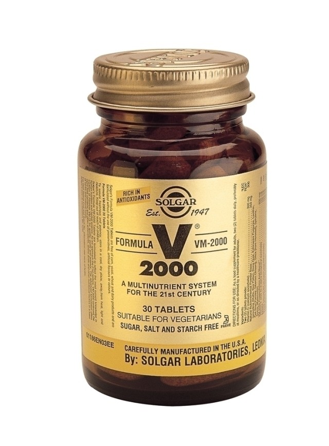 SOLGAR FORMULA VM 2000 tabs  30s