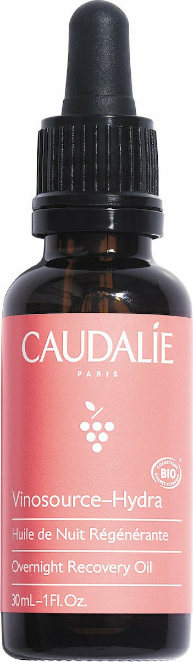 CAUDALIE Vinosource-Hydra Overnight Recovery Oil Έλαιο Άμεσης Θρέψης της Ξηρής & Ευαίσθητης Επιδερμίδας 30ml