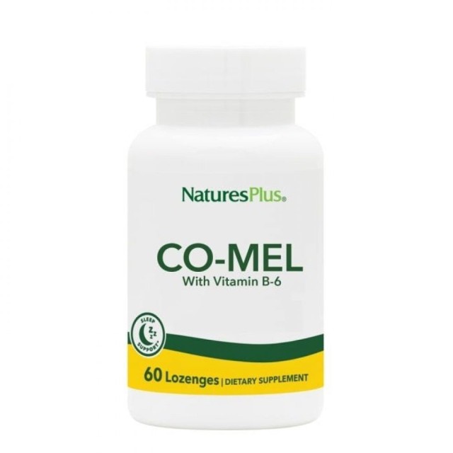 Natures Plus CO-MEL 3MG (W/B-6) 60 ταμπλέτες