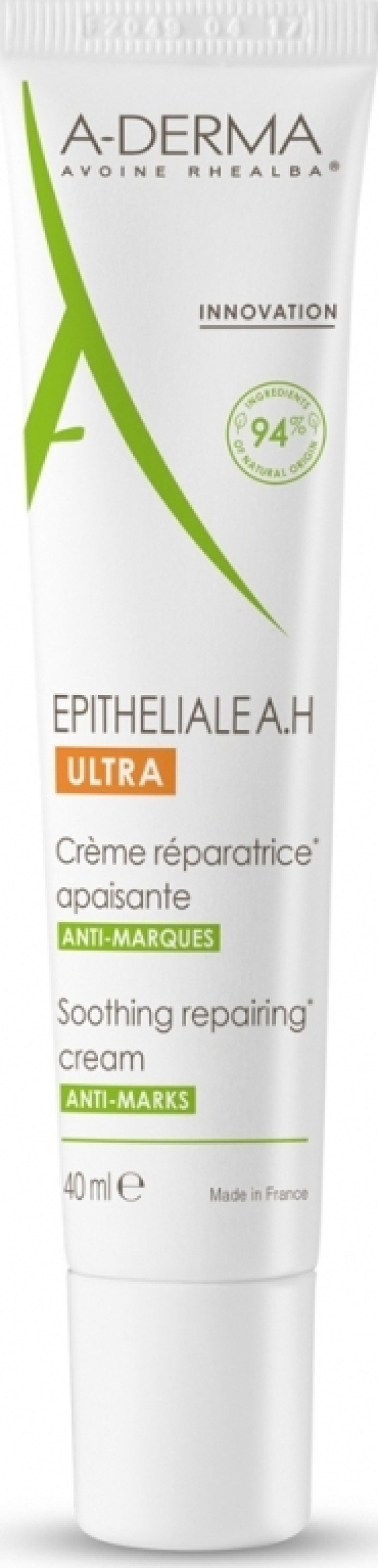 A-DERMA Epithelia A.H Ultra Soothing Repairing Cream 40ml