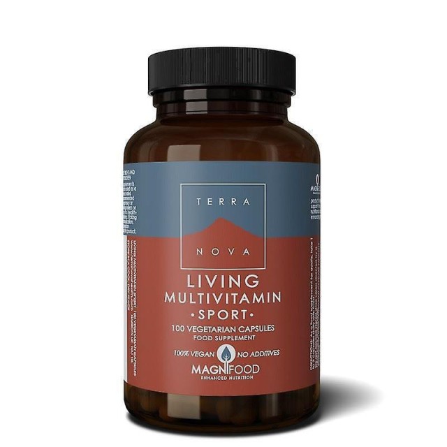 TerraNova Living Multivitamin Sport Βιταμίνη 100 φυτικές κάψουλες