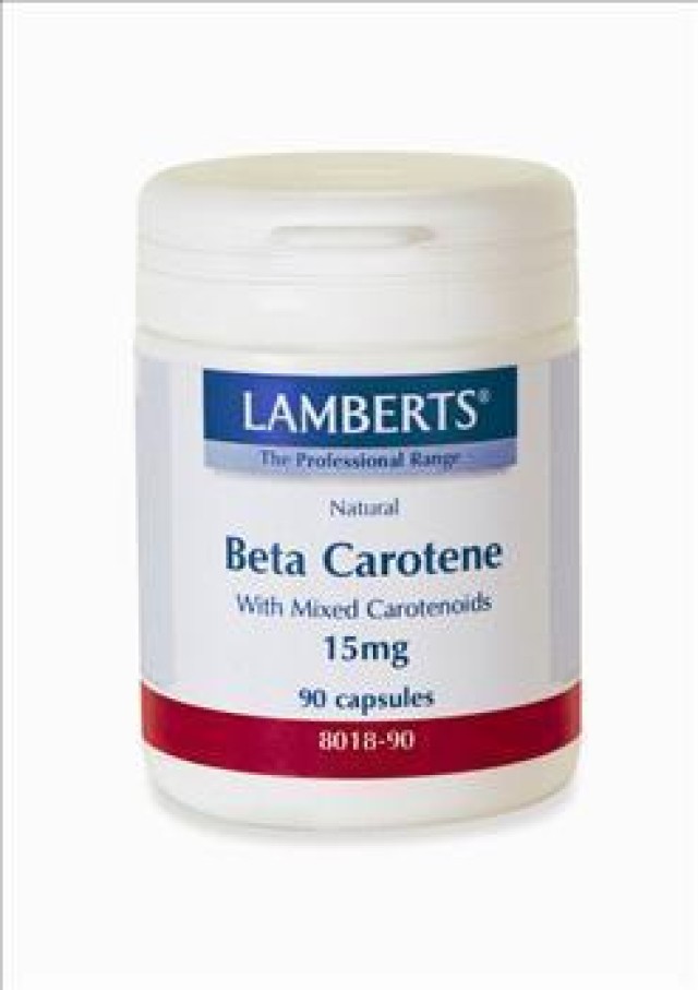 LAMBERTS NATURAL BETA CAROTENE 15MG 90CAPS