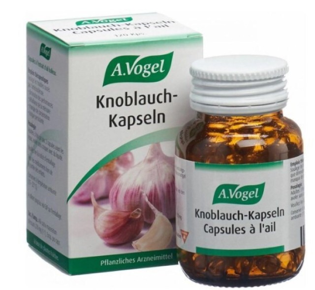 A.Vogel Knoblauch-Kapseln Garlic με βιταμίνη Ε 120 κάψουλες