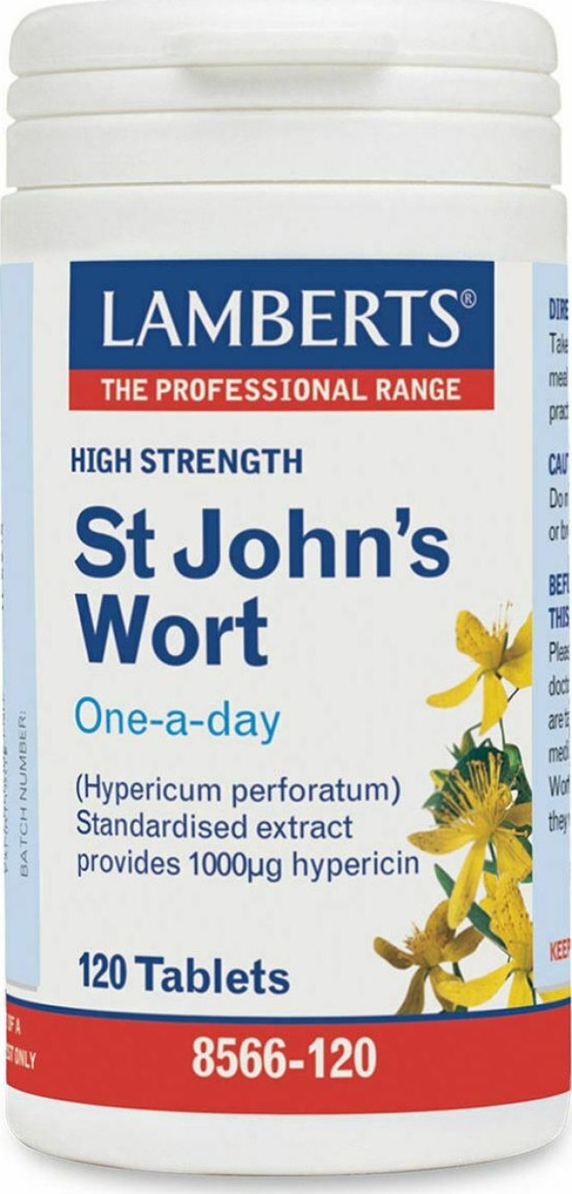 Lamberts High Strength St Johns Wort 1332mg 120 ταμπλέτες