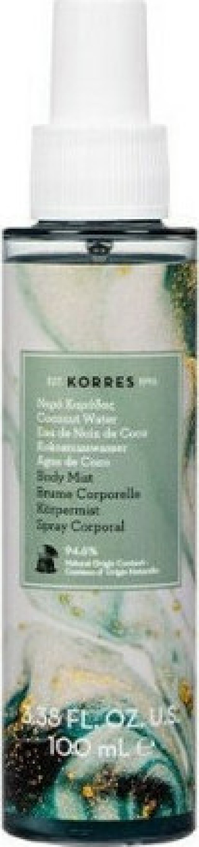 Korres Body Mist Νερό Καρύδας, 100ml