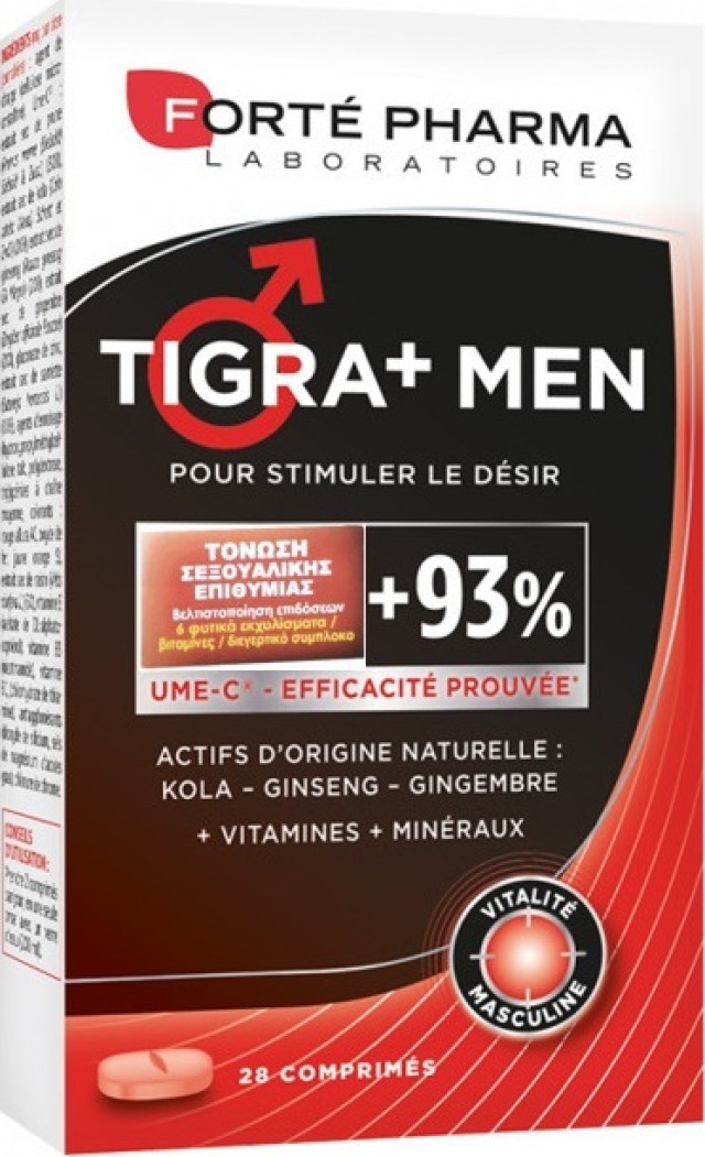 FORTE PHARMA ENERGY TIGRA + MEN 28 δισκία