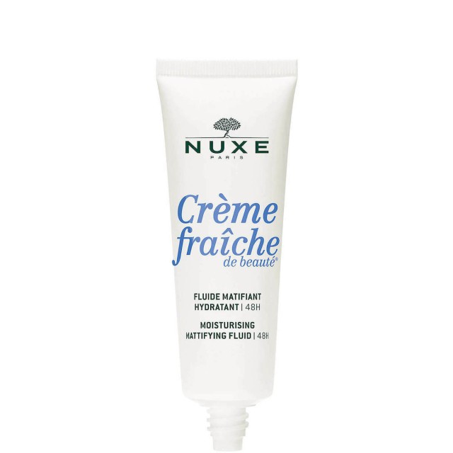 Nuxe Creme Fraiche De Beaute Moisturising Mattifying 48ωρη Ενυδατική Κρέμα Προσώπου Ελαφριάς Υφής με Ματ Αποτελέσματα, 50ml