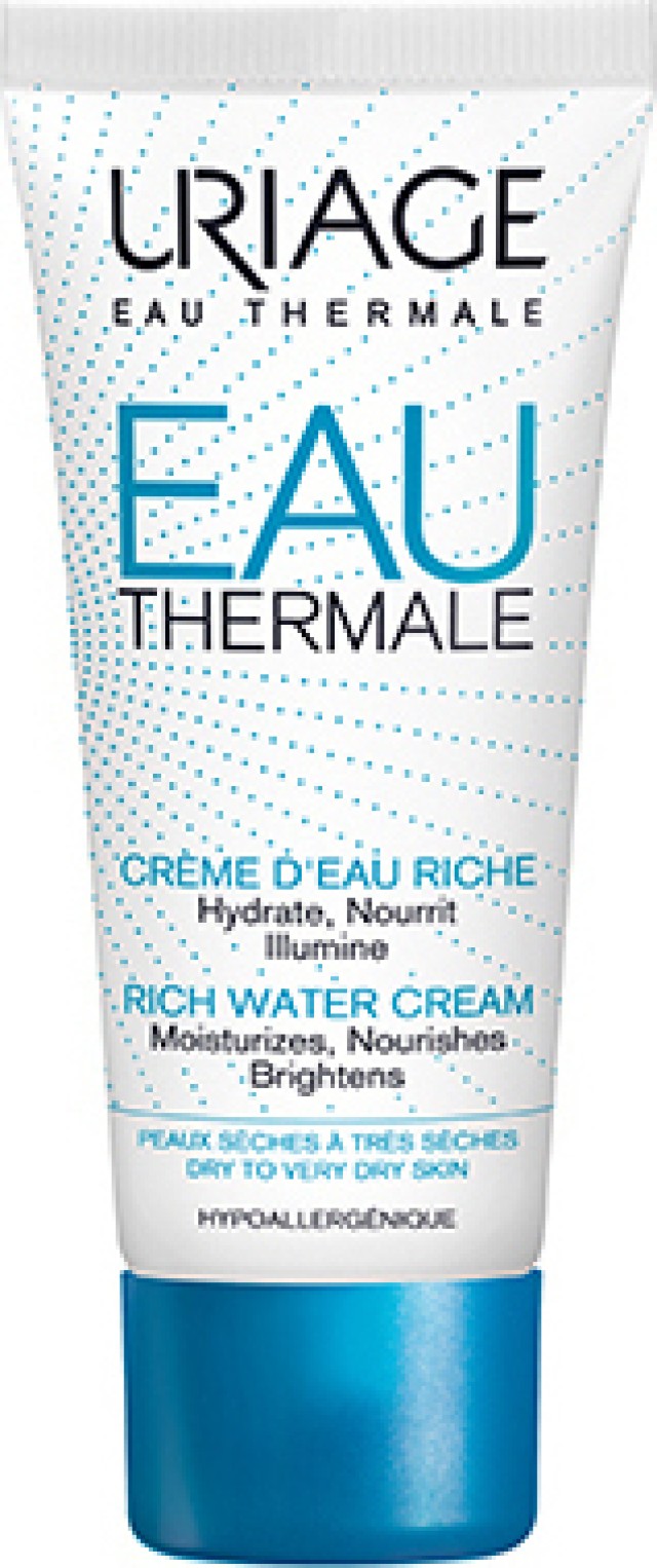 Uriage Eau Thermale Creme D’eau Riche Κρέμα Ενυδάτωσης για ξηρή επιδερμίδα 40ml