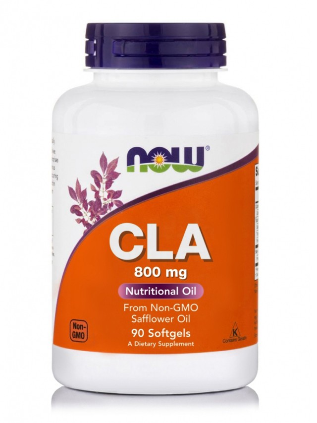 Now CLA 800 mg (Conjugated Linoleic Acid) 90 softgels