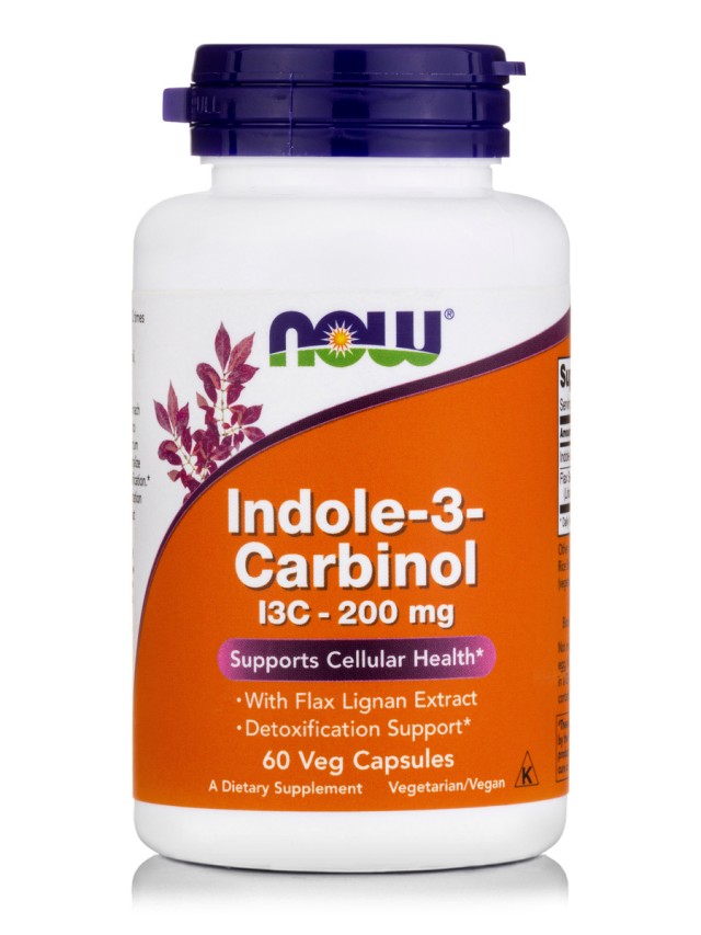 Now Indole 3 Carbinol 200mg 60Vcaps