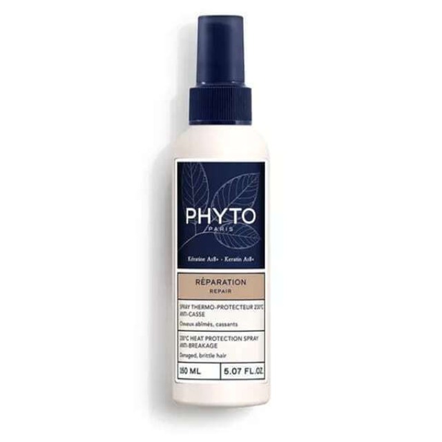 Phyto Reparation Heat Protection Spray Θερμοπροστατευτικό Spray Κατά Του Σπασίματος, 150ml