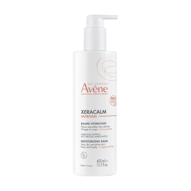 Avene XeraCalm Nutrition Ενυδατικό Baume Προσώπου - Σώματος για Ξηρές & Ευαίσθητες Επιδερμίδες 400ml