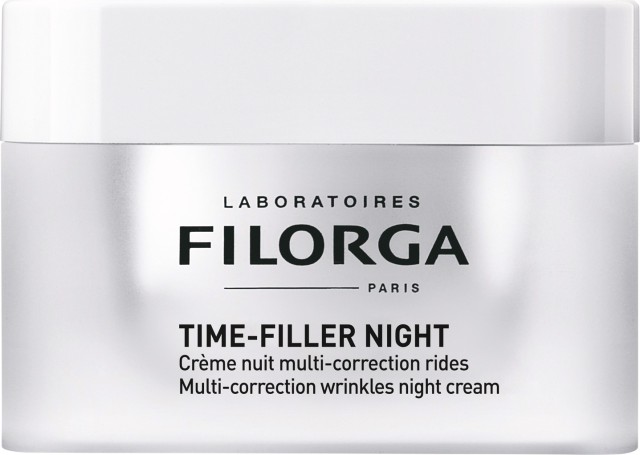 Filorga Time-Filler Night Κρέμα Νυκτός Πολλαπλής Διόρθωσης Ρυτίδων, 50ml