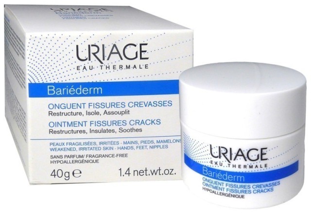 URIAGE Bariederm Onguent Fissures Crevasses Ointment Fissures Cracks 40gr