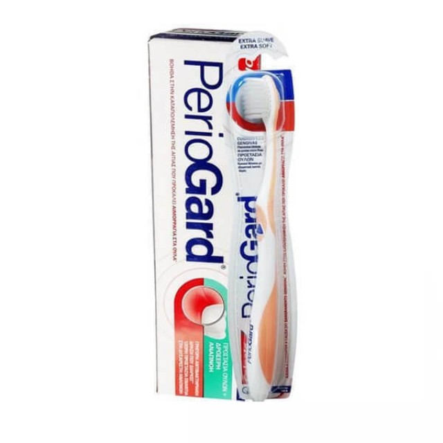 COLGATE PerioGard Οδοντόβουρτσα Μαλακή Προστασία Ούλων 1 Tεμάχιο & Οδοντόκρεμα PerioGard Προστασία Ούλων 75ml