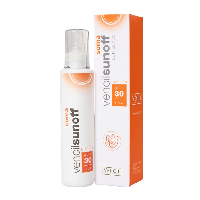 Vencil Sunoff Soma Lotion SPF30 Αντηλιακή Λοσιόν Σώματος 150ml