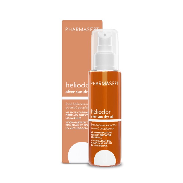 Pharmasept Heliodor After Sun Dry Oil Ξηρό Λάδι Ενίσχυσης Μαυρίσματος 100ml