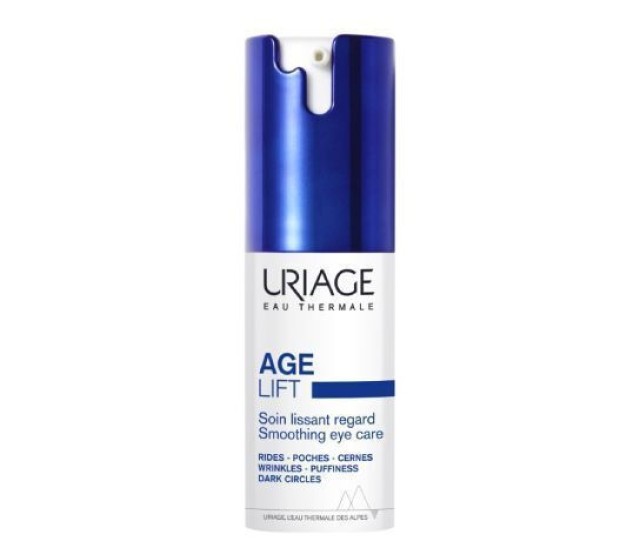 Uriage Uriage Age Lift Smoothing Eye Care-Κρέμα Ματιών με Υαλουρονικό & Ρετινόλη, 15ml